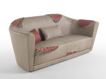 FLYGRADE - 2 seater leather sofa by JCP UNIVERSE - view 3